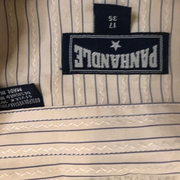 Men’s Panhandle Western Shirt Large - Picture 6 of 6